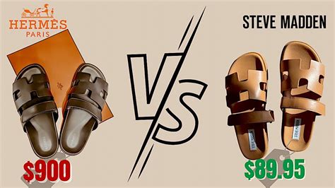 hermes sandal dupe|hermes sandals vs steve madden.